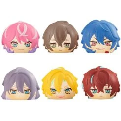 FukaFuka Squeeze Bread "Hypnosis Mic -Division Rap Battle-" Rhyme Anima Shibuya & Shinjuku 6 Pack Box [Megahouse]