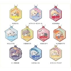 Hololive: Hug Meets B Box - Kiratto DecoFla Acrylic KeyChain (10 Packs/Box) [Bandai]