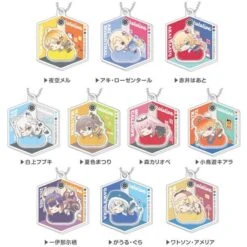Hololive: Hug Meets B Box - PuraPura Acrylic Keychain (10 Packs/Box) [Bandai]