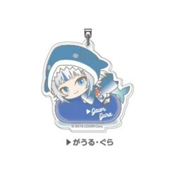 Hololive: Hug Meets Vol. 2 - 09 Gawr Gura Acrylic Keychain [Bandai]