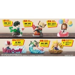 Bandai My Hero Academia: DESKTOP HEROES 6Pack BOX REISSUE [Rement]