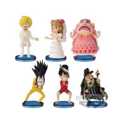 ONE PIECE WORLD COLLECTIBLE FIGURE - CAKE ISLAND 2 (set Of 6) [Banpresto] [Used]