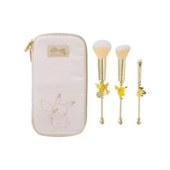 Pokemon: Makeup Brush Set & Pouch Pikachu Raichu Pichu (Limited Edition) [The Pokémon Company]