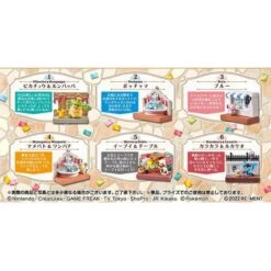 Pokemon Pocket Monster: Pokemon Town 2 Festival Street Corner 6Pack BOX (CANDY TOY) [Rement]