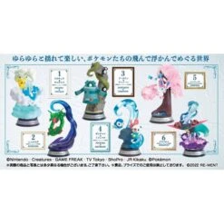 Bandai Pokemon: SWING VIGNETTE Collection 2 - 6Pack BOX - Candy Toy [Re-Ment]