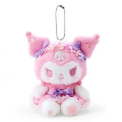 Sanrio Plush: Sakura Dress - Kuromi Mascot Holder (Limited Edition) [Sanrio]