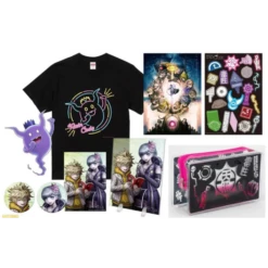 (Switch Ver.) Master Detective Archives: Rain Code (Famitsu DX Pack 3D Crystal Set + S T-Shirt) [Spike Chunsoft]