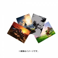 NINTENDO The Legend Of Zelda - A4 Clear File (4 Pieces Set) Limited Edition [GOODS]